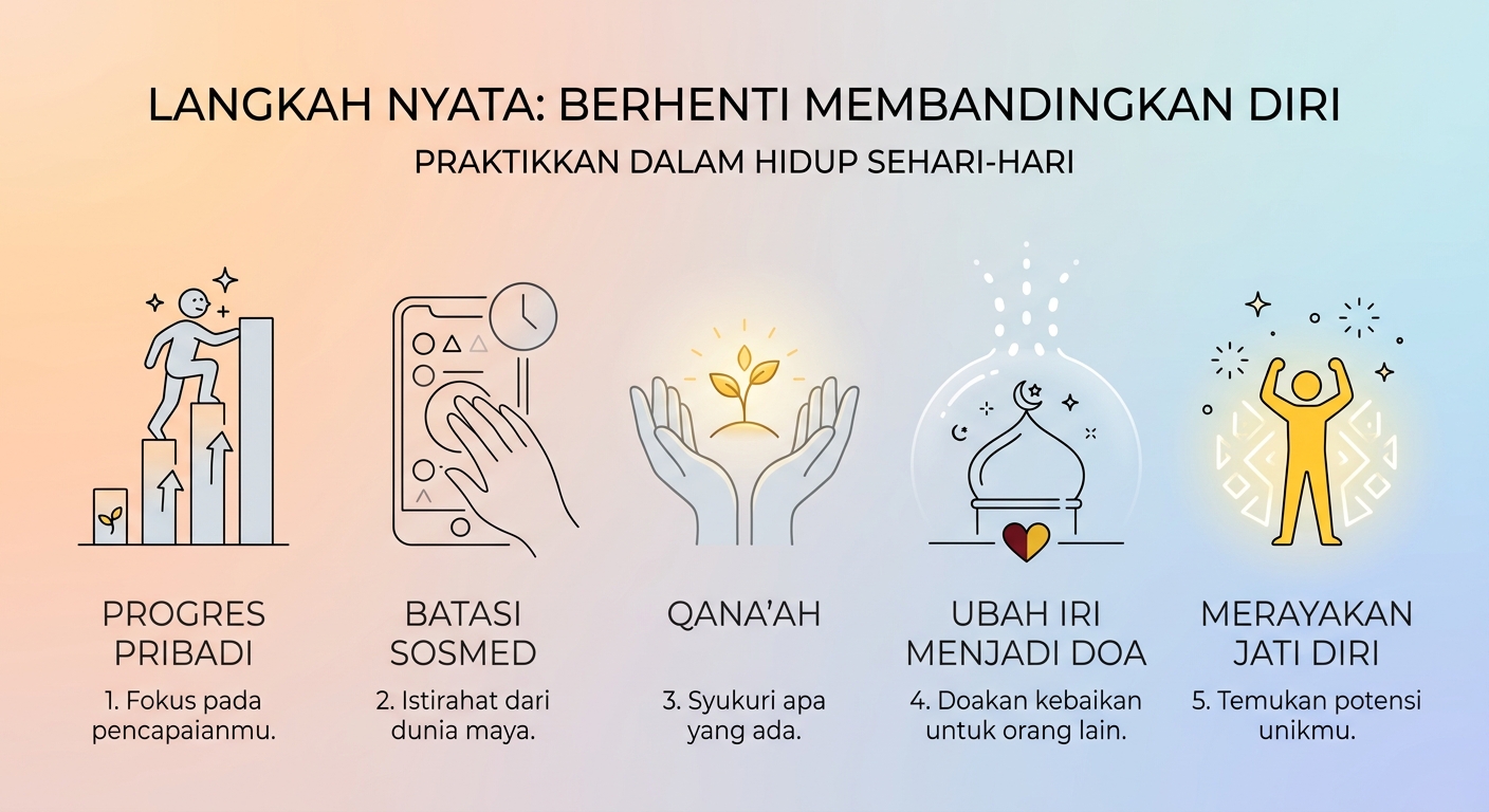 Stop membandingkan diri